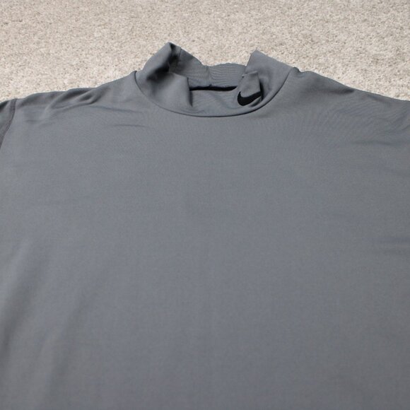 Nike Pro Combat Shirt Mens Large Fitted Compression Dri-Fit Stretch L/S Pullover - Picture 4 of 15